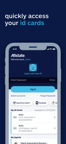 Allstate App Preview